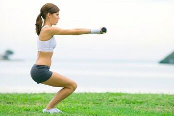 Exercises for the thigh's slenderness