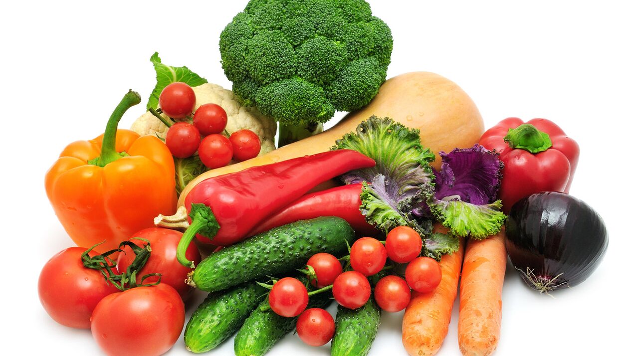 Vegetables against gastritis