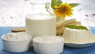 fermented dairy products in case of pancreatitis