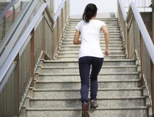 take the stairs instead of the Elevator,